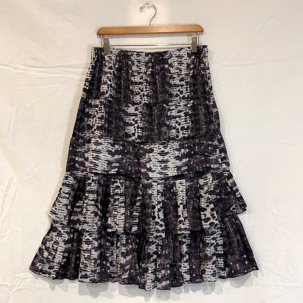 Isabel Marant pour H&M layered pleated silk skirt